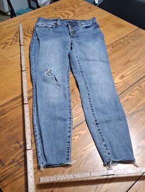 KUT FROM THE KLOTH  Womens JEANS 0 BLUE CARLO ANKLE SKINNY Used  Pants Denim